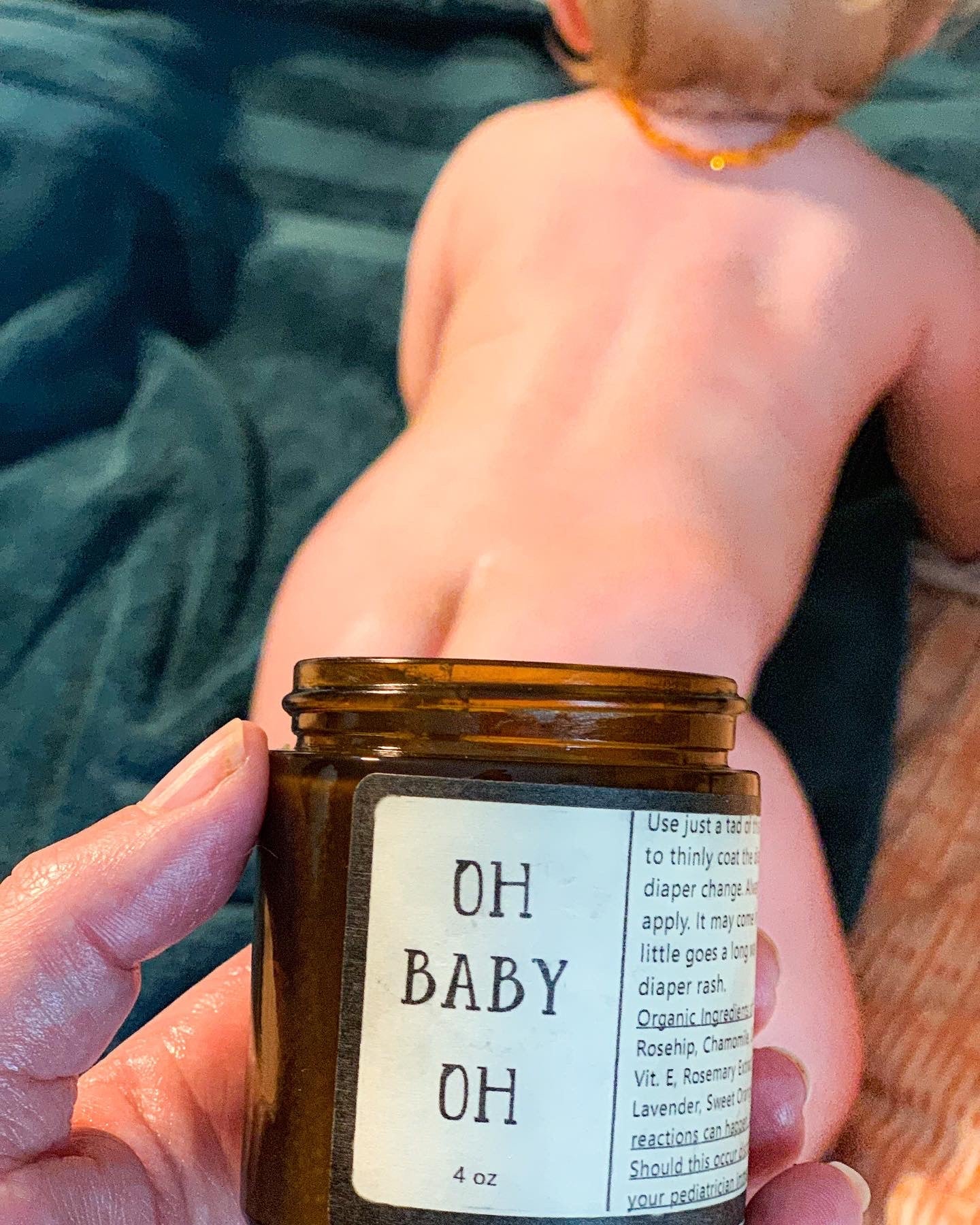Oh Baby Oh Organic Diaper Balm For Diaper Rash And Skin Sweet Harvest Farms Everetts Place: Online Boutique