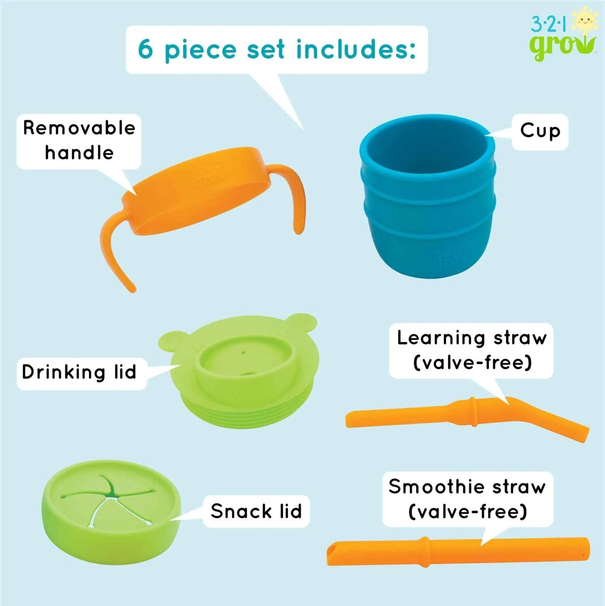 321 Grow On the Go Bundle for Busy Families Road Trip Essentials - Everetts Place Boutique - 