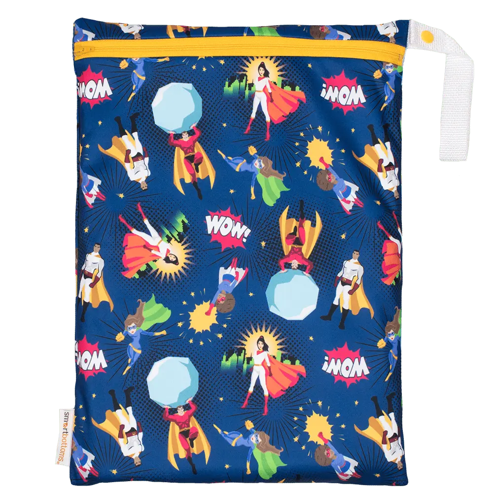 Smart Bottoms On - the - Go Wet Bag - Never Alone - 