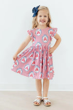 Mila & Rose ® Once Upon a Castle Flutter Sleeve Twirl Dress - 