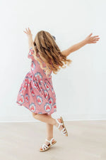Mila & Rose ® Once Upon a Castle Flutter Sleeve Twirl Dress - 