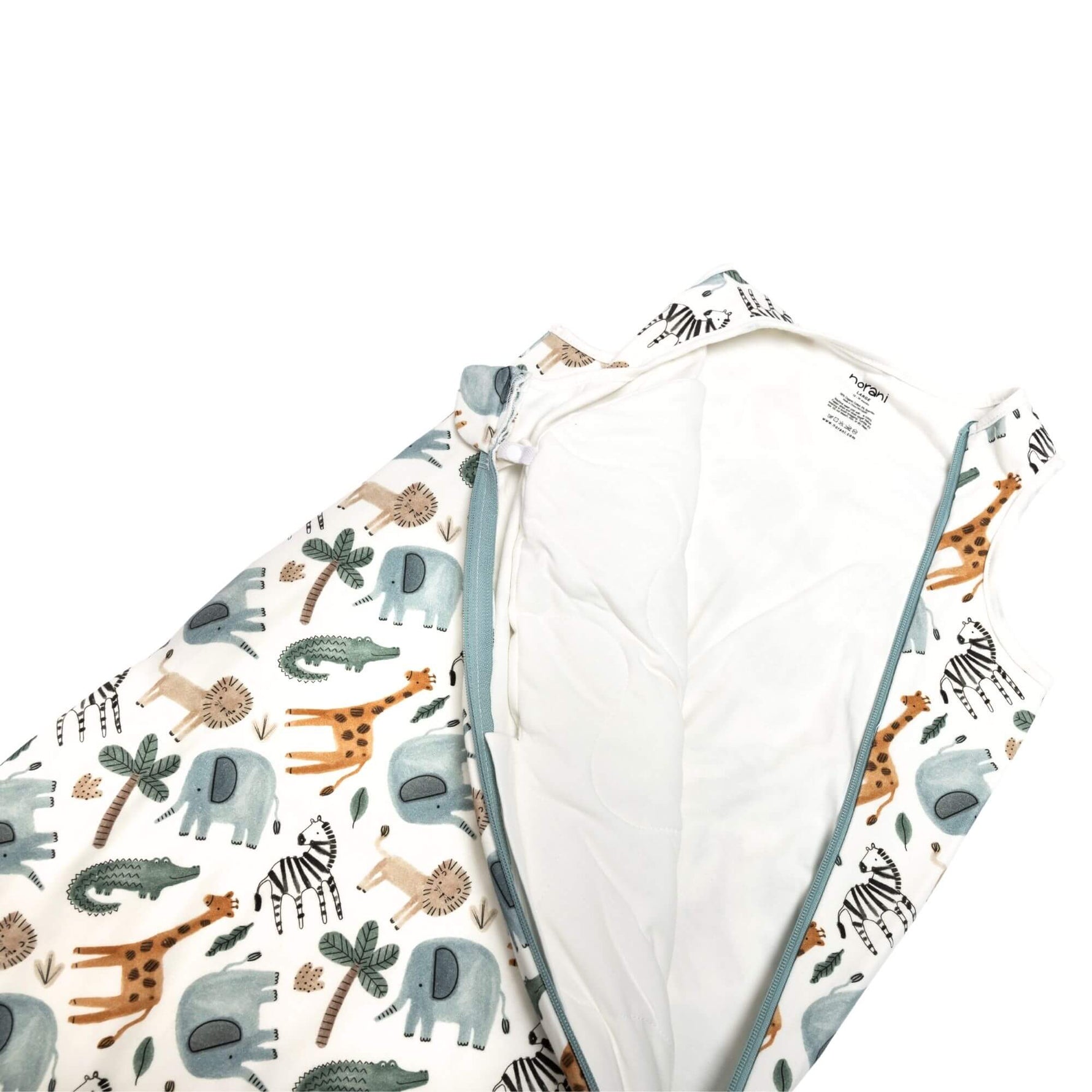 One And Done Sleep Sack Safari Animals Norani Baby Norani Baby Everetts Place: Online Boutique