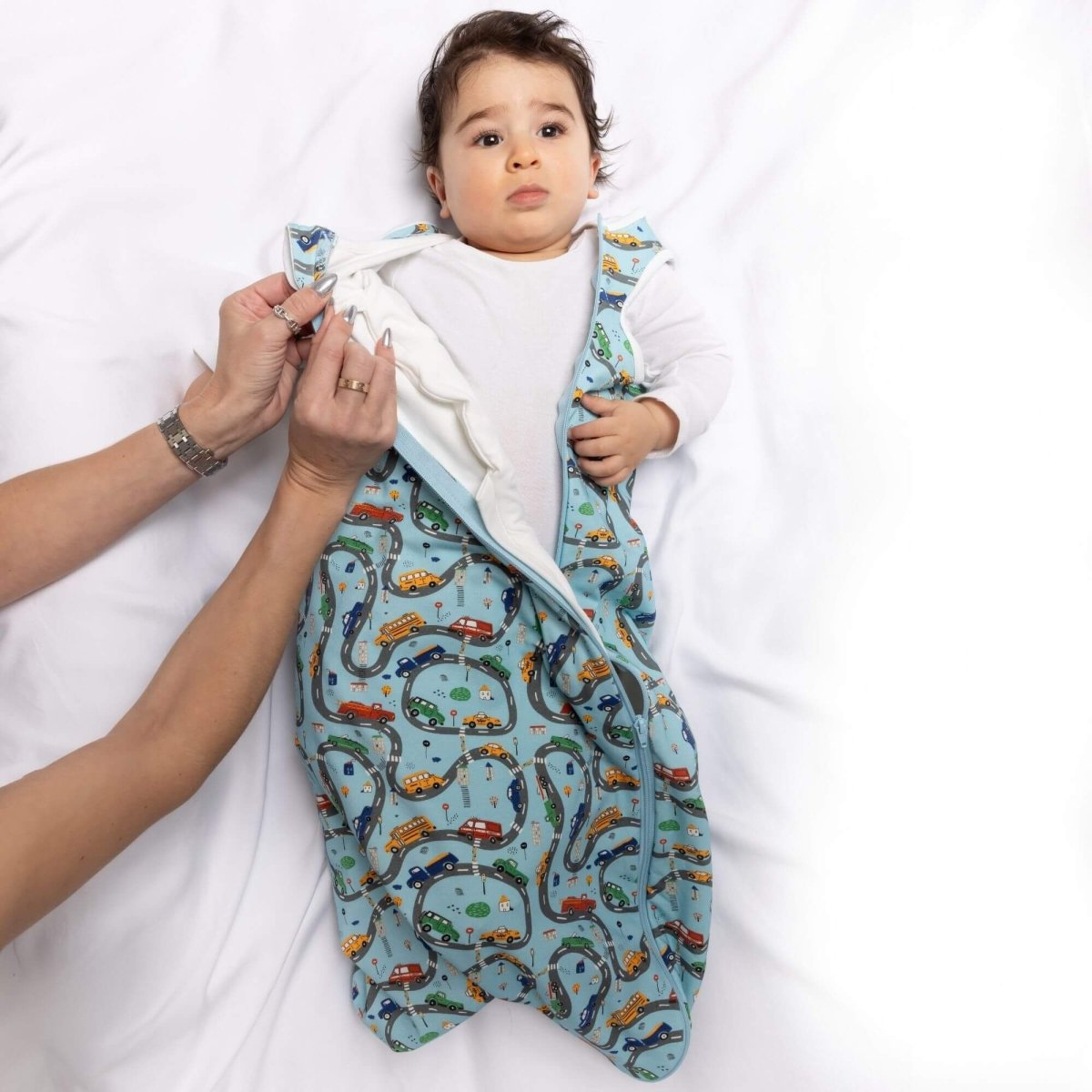 Norani Baby One and Done Sleep Sack Cars All Season TOG Insert Norani - Everetts Place Boutique - 