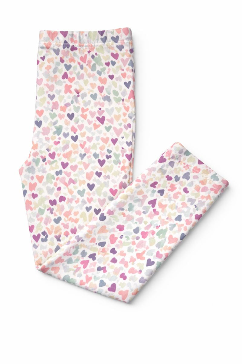 One in a Million Leggings - Textile, Pink, Pajamas, Heart, Nightwear | Everetts Place