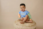 Little Joy Co. Orange Ribbed Bike Shorts - Everetts Place Boutique - 