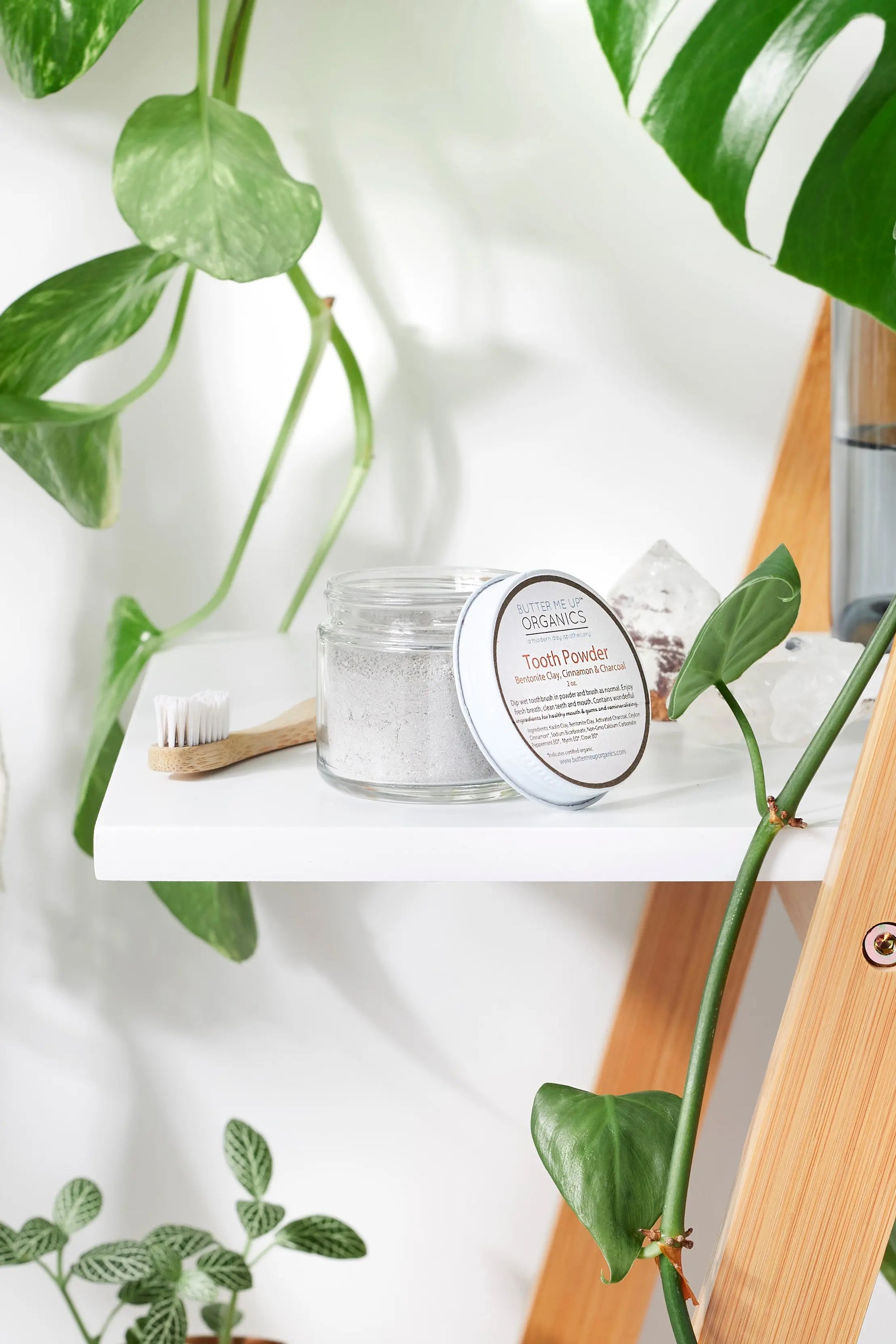 Organic Ayurvedic Tooth Powder Remineralizing Butter Me Up Organics Butter Me Up Organics 