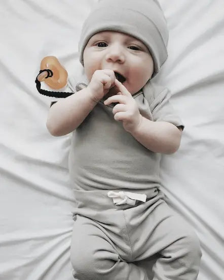 LUCY LUE ORGANICS Organic Baby Pants | Clay - Everetts Place Boutique - 