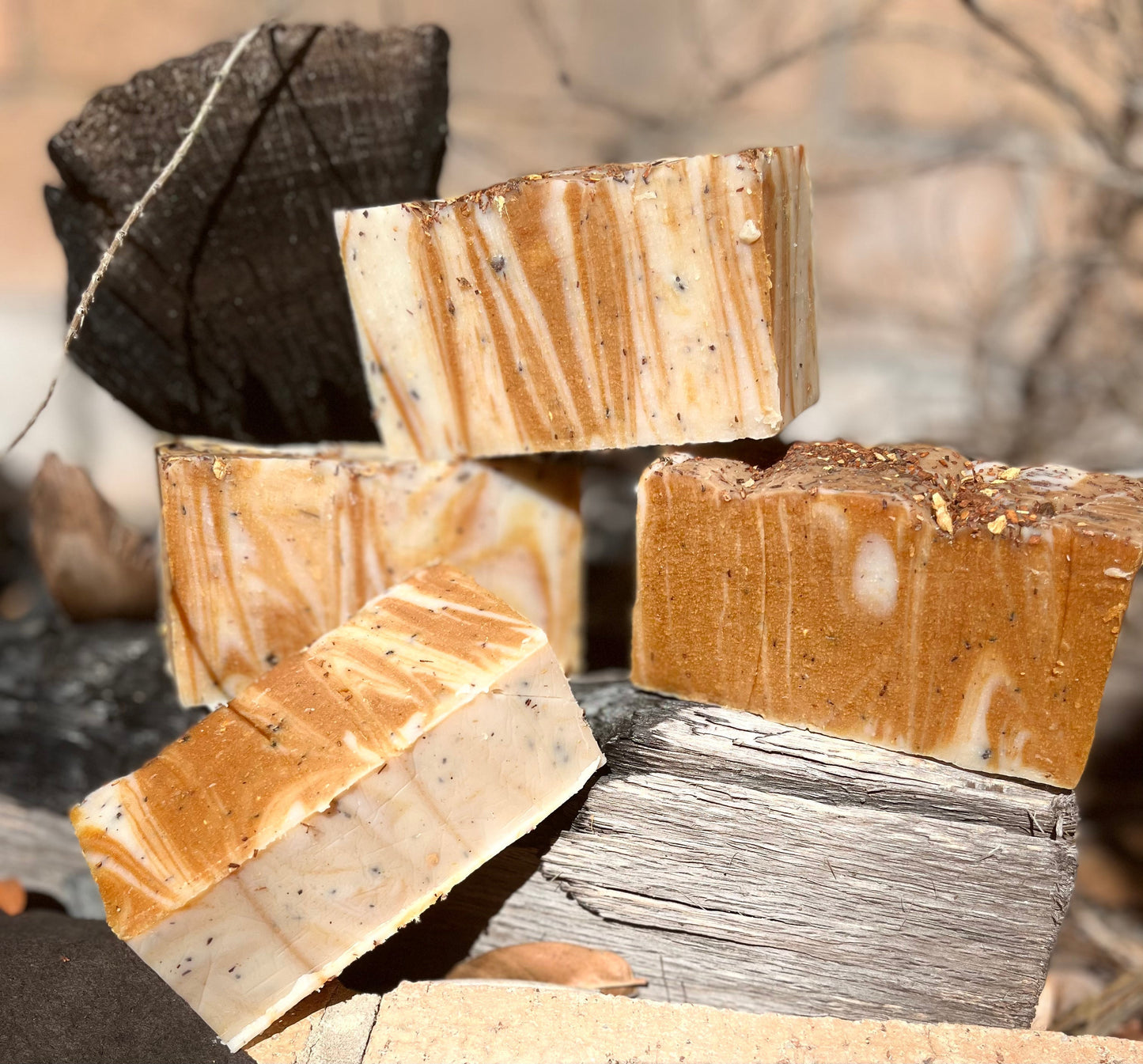 Organic Campfire and Fireflies Handcrafted Soap Aromatic Sweet Harvest Farms Everetts Place: Online Boutique