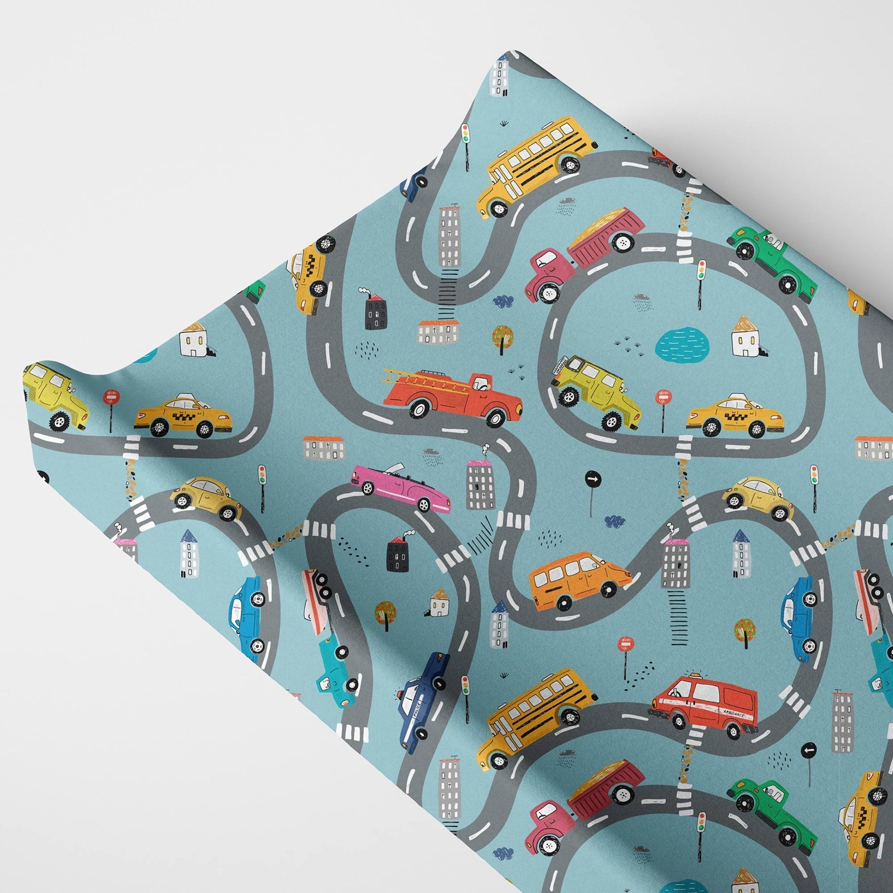 Organic Changing Pad Cover Cars For Babies Nursery Decor Norani Baby Everetts Place: Online Boutique