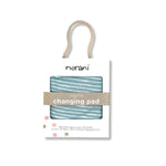 Organic Changing Pad Cover Green Stripes Nursery For Baby Norani Baby Everetts Place: Online Boutique