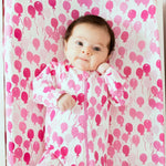 Organic Changing Pad Cover Pink Balloons For Baby Nursery Norani Baby Everetts Place: Online Boutique