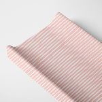 Organic Changing Pad Cover Pink Stripes Nursery Essential Norani Baby Everetts Place: Online Boutique
