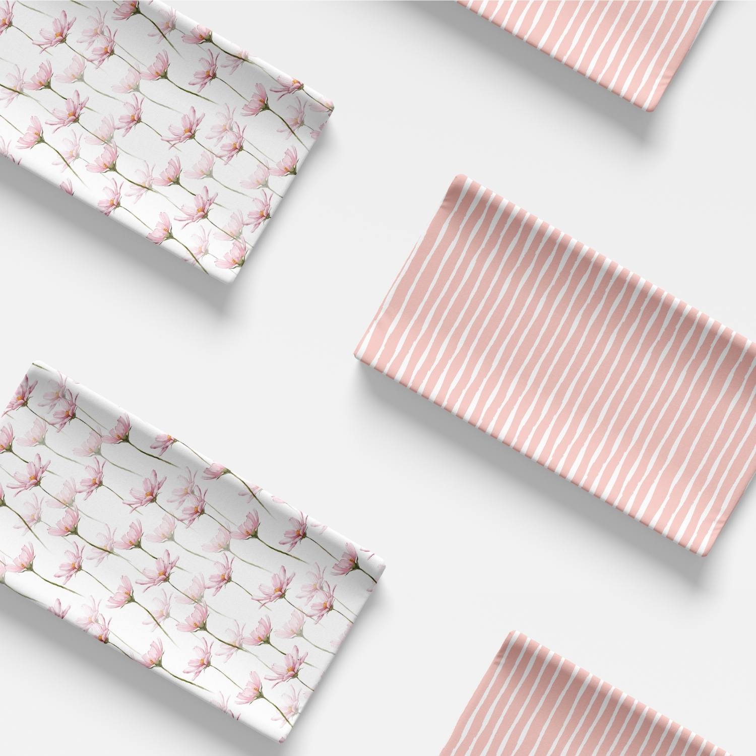 Organic Changing Pad Cover Pink Stripes Nursery Essential Norani Baby Everetts Place: Online Boutique