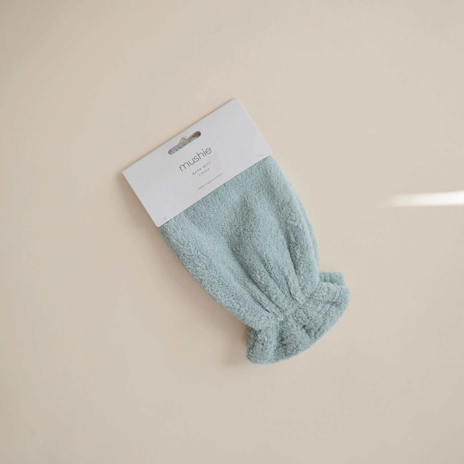 Organic Cotton Bath Mitt for Babies and Toddlers Extra Soft and Absorbent Mushie Everetts Place: Online Boutique