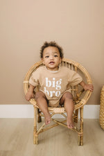 Little Joy Co. Organic Cotton Big Bro T Shirt Romper For Babies Ultra Soft -