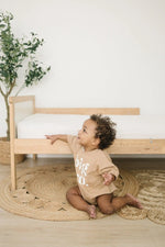 Little Joy Co. Organic Cotton Big Bro T Shirt Romper For Babies Ultra Soft -