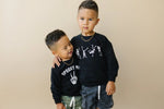 Little Joy Co. Organic Cotton Dancing Skeletons Crewneck Sweatshirt - Everetts Place Boutique - 