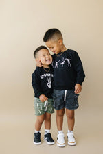 Little Joy Co. Organic Cotton Dancing Skeletons Crewneck Sweatshirt - Everetts Place Boutique - 
