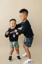 Little Joy Co. Organic Cotton Dancing Skeletons Crewneck Sweatshirt - Everetts Place Boutique - 