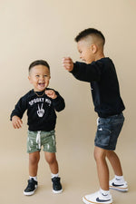 Little Joy Co. Organic Cotton Dancing Skeletons Crewneck Sweatshirt - Everetts Place Boutique - 