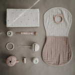 Mushie Organic Cotton Muslin Burp Cloth 2 Pack - Baby & Toddler > Nursing & Feeding > Burp Cloths burp cloth