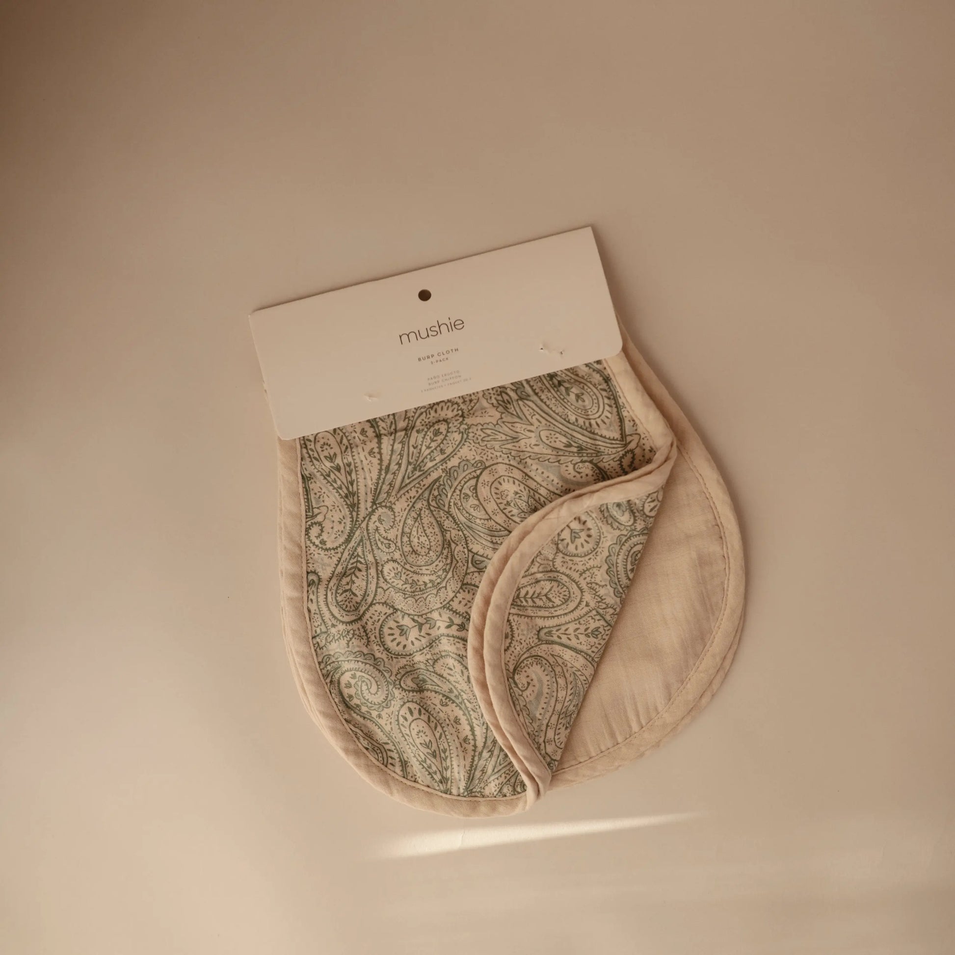 Organic Cotton Muslin Burp Cloth 2 Pack Mushie Everetts Place: Online Boutique