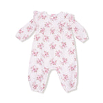 Angel Dear Organic Cotton Muslin Petal Ruffle Long Sleeve Romper - Apparel & Accessories > Clothing > Baby & Toddler Clothing > Baby One-Pieces 935