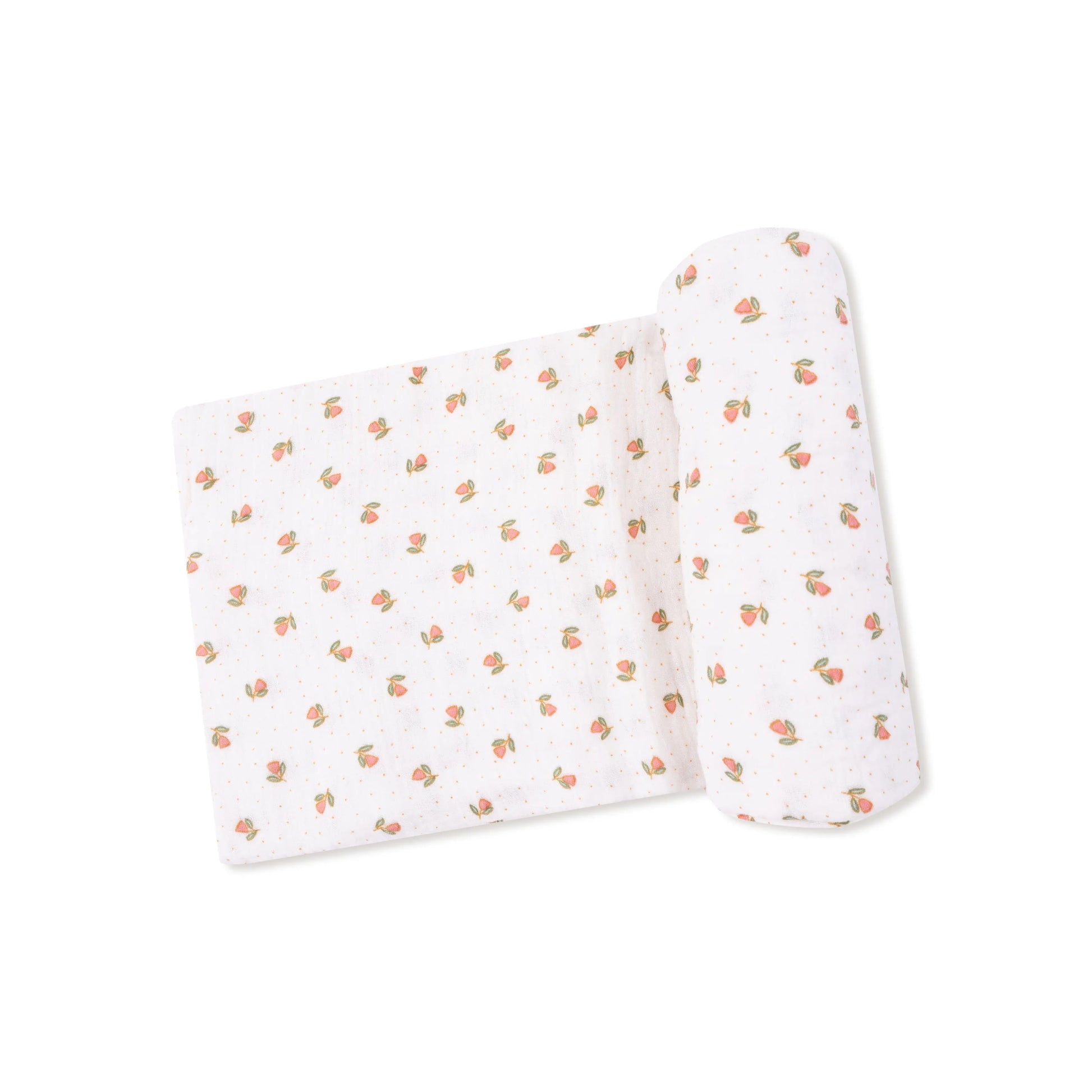 Organic Cotton Muslin Swaddle Blanket 47x47 Inches Baby Angel Dear Everetts Place: Online Boutique