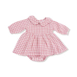 Angel Dear Organic Cotton Peter Pan Collar Bubble With Skirt For Girls - Apparel & Accessories > Clothing > Baby & Toddler Clothing > Baby One-Pieces 668