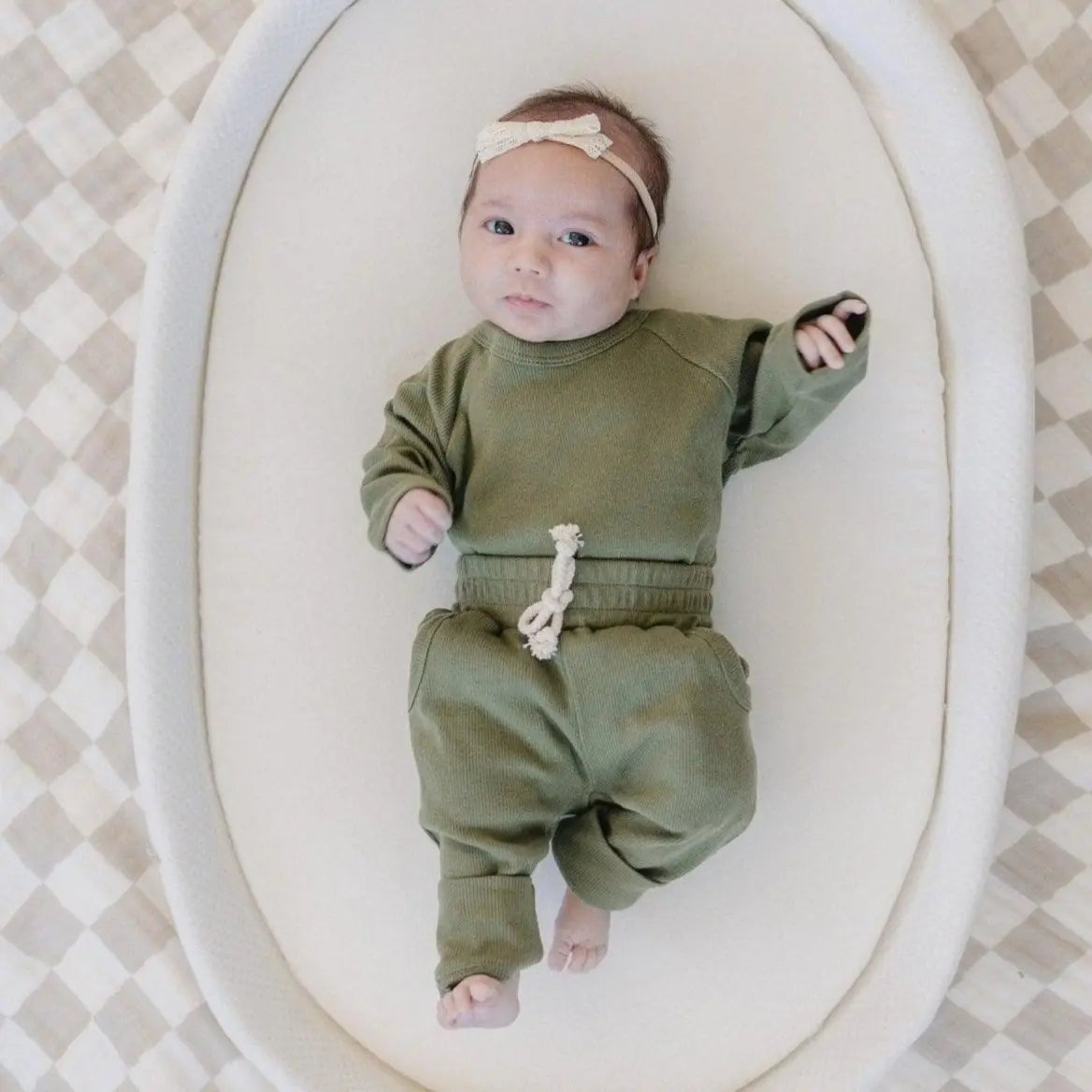 Little Joy Co. Organic Cotton Ribbed 2pc Set - more colors - 