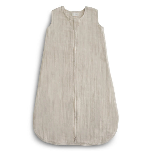 Organic Cotton Sleep Bag for Babies Lightweight Breathable Muslin Design with Two-Way Zipper Sleeveless Full Body Coverage Mushie Everetts Place: Online Boutique 39.99