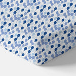 Organic Crib Sheet Blue Balloons GOTS Certified Baby Norani Baby Everetts Place: Online Boutique