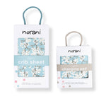 Organic Crib Sheet Cherry Blossoms Norani Baby GOTS Soft Norani Baby Everetts Place: Online Boutique