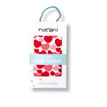 Organic Crib Sheet Red and Pink Hearts Norani Baby Norani Baby Everetts Place: Online Boutique