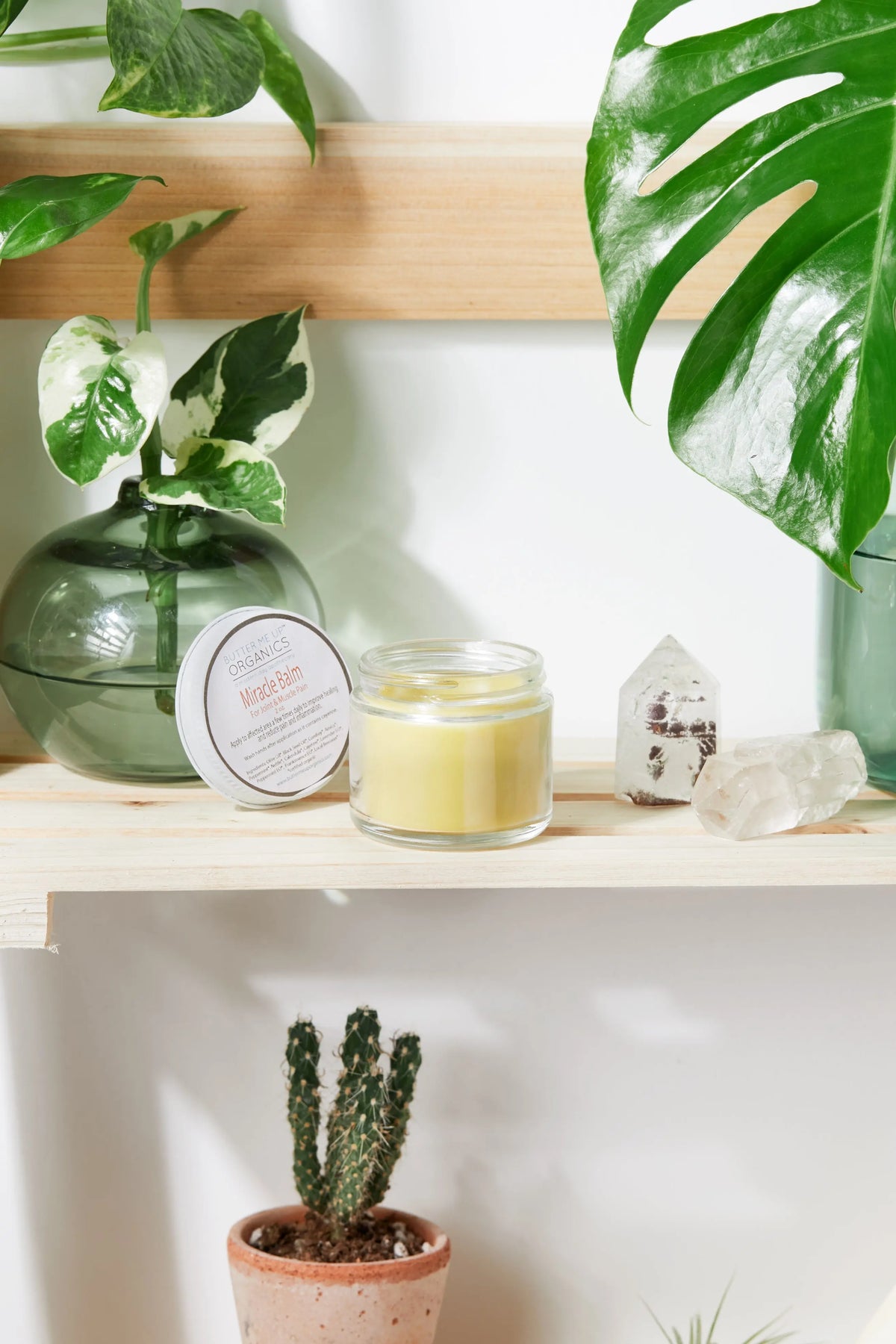 Organic Herbal Pain Balm For Sore Muscles And Joints By Butter Me Up Organics Butter Me Up Organics 
