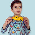 Organic Kids Pajamas Cars Premium Sleepwear Norani Baby Norani Baby Everetts Place: Online Boutique
