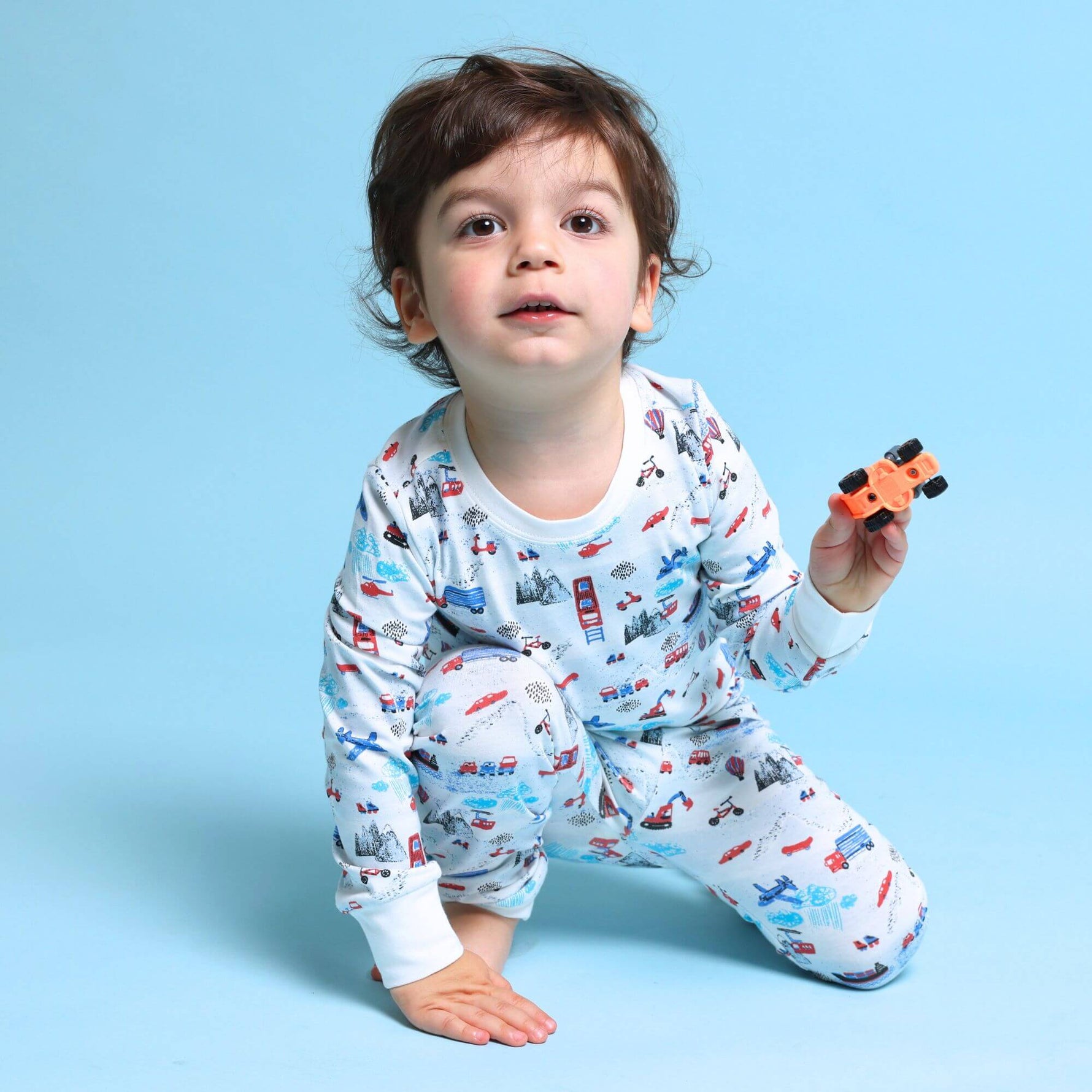 Organic Kids Pajamas Transportation Theme Norani Baby Norani Baby Everetts Place: Online Boutique