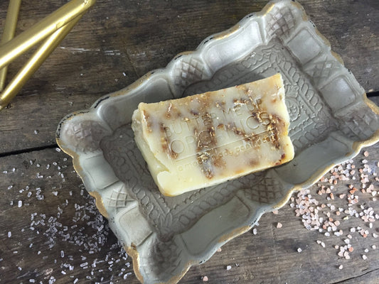 Organic Oat and Honey Soap Bar for Nourishing and Moisturizing Skin Butter Me Up Organics Everetts Place: Online Boutique 11.25