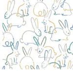 Organic Play Mat | Rectangle | Bunnies Finn + Emma 