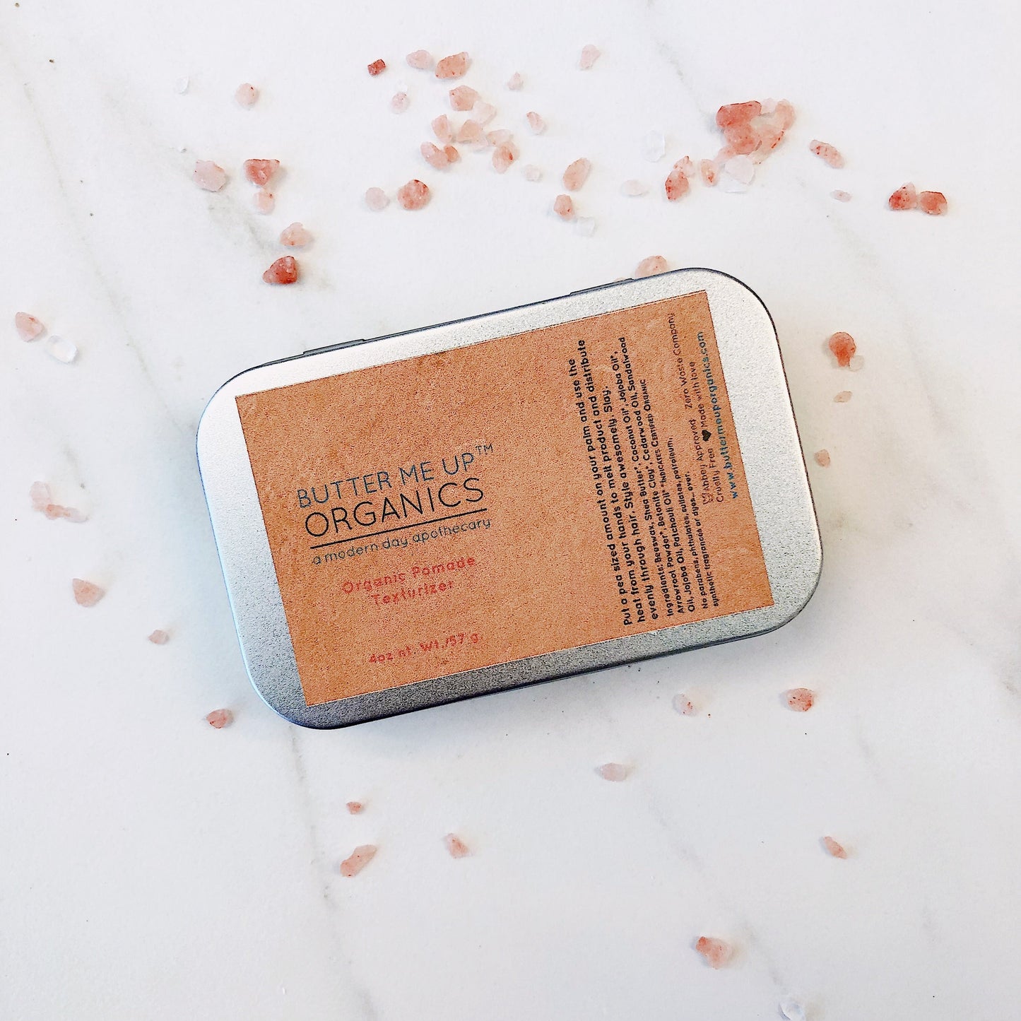 Organic Pomade Hair Wax with Amazing Hold for All Hair Types Butter Me Up Organics Everetts Place: Online Boutique