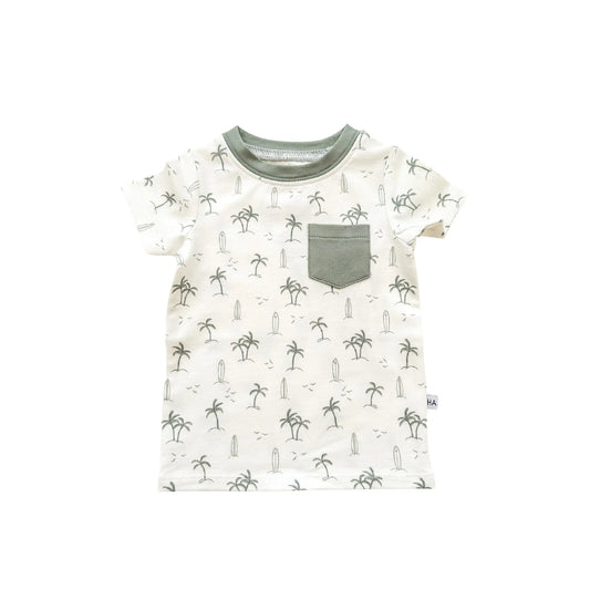 Organic Short Sleeve Shirt - Palm Beach Harp Angel Boutique
