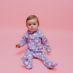 Organic Unicorn Footie Onesie For Newborns Baby Gift Norani Baby Everetts Place: Online Boutique