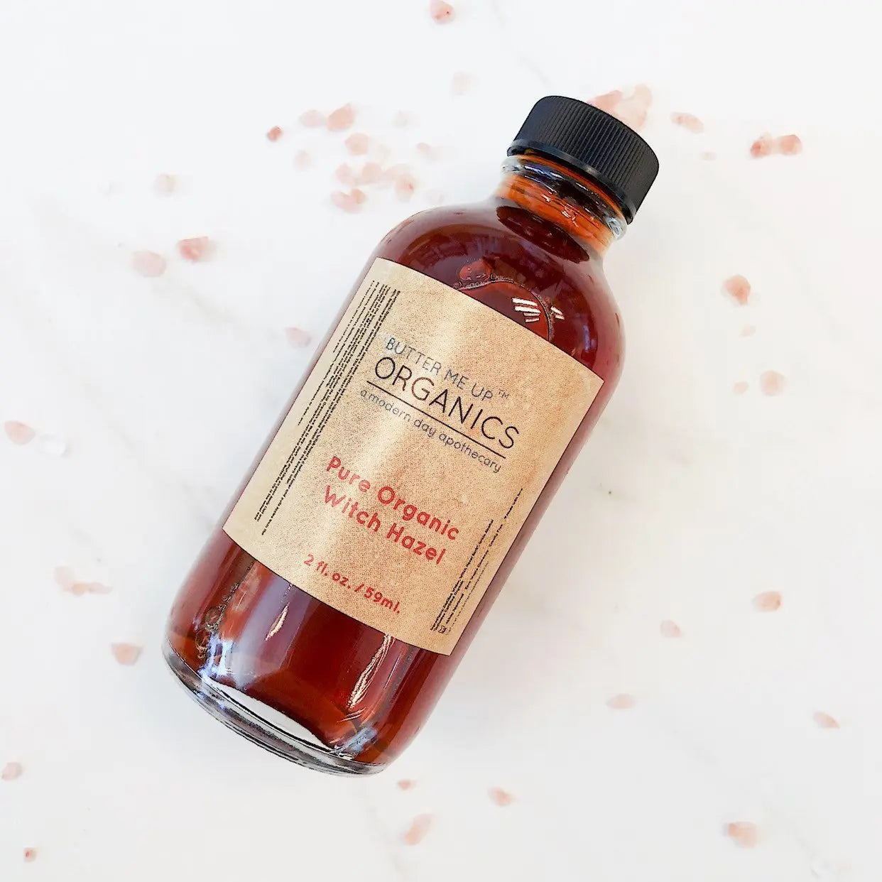 Organic Witch Hazel Facial Toner For Acne And Blemishes Butter Me Up Organics 