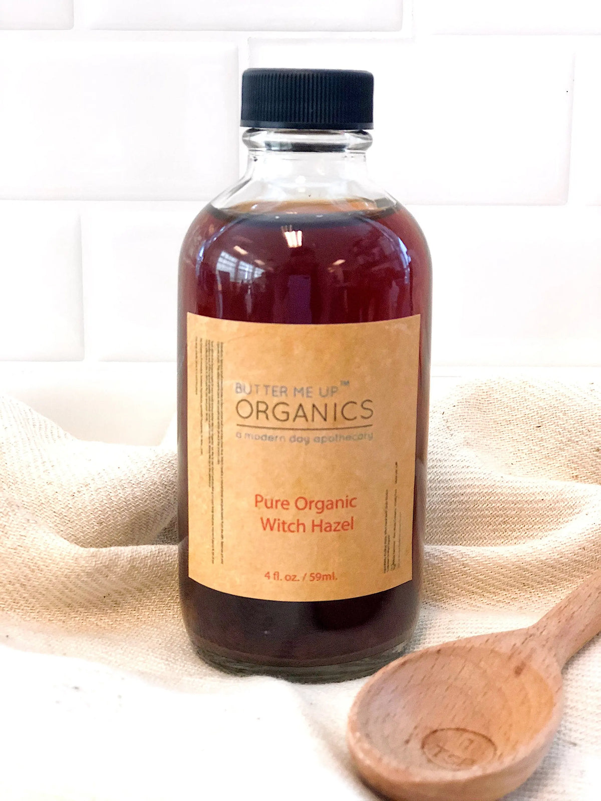 Organic Witch Hazel Facial Toner For Acne And Blemishes Butter Me Up Organics 