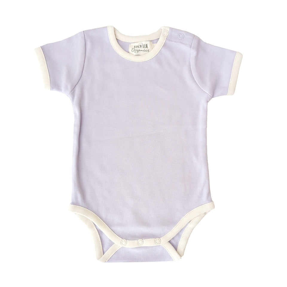 Organic organic baby bodysuit by LUCY LUE ORGANICS at Everetts Place