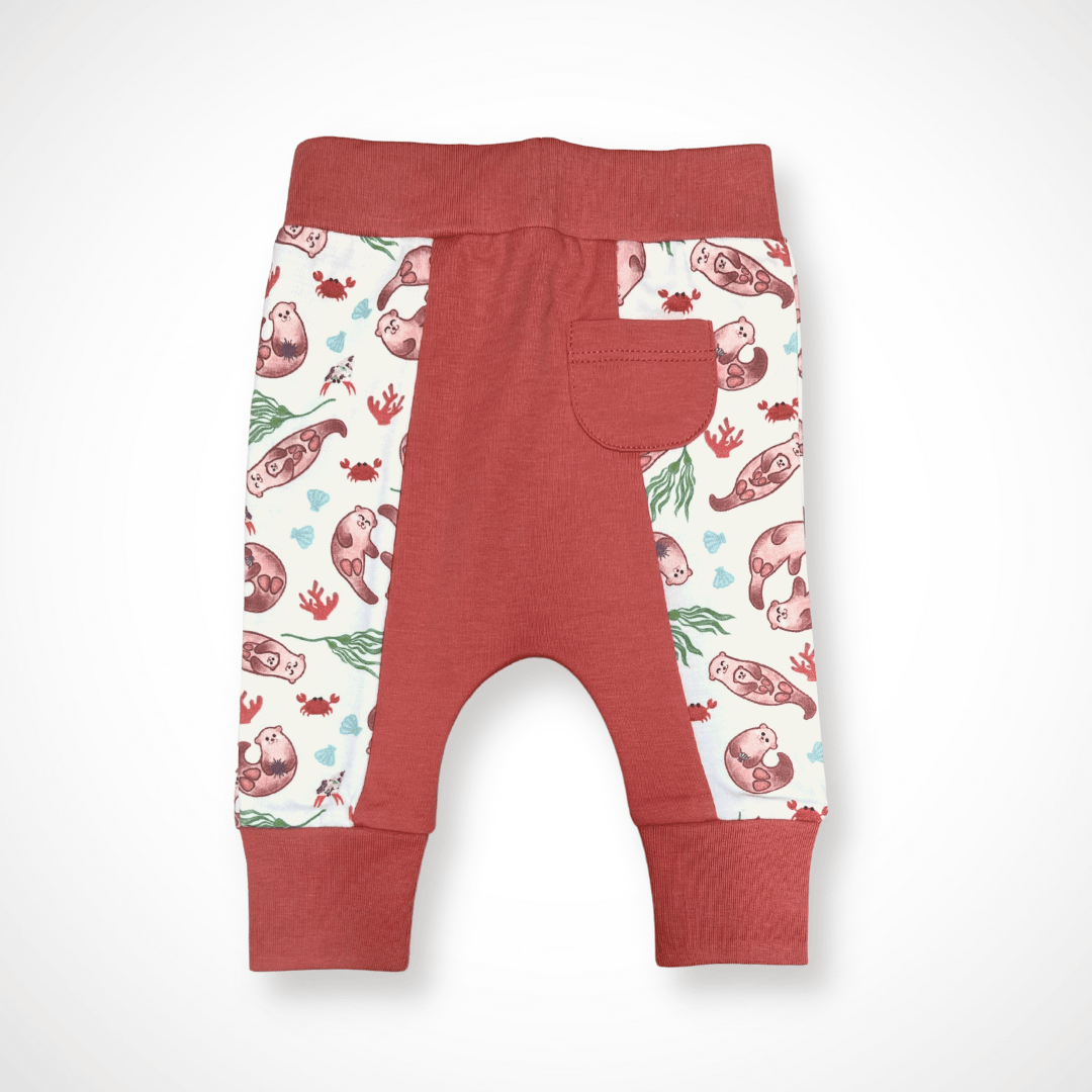 Otter Long Sleeve Bodysuit and Pant | Organic Pima Cotton by Kolorful