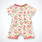 Otter Kimono Shorty Romper | Organic Pima Cotton by Kolorful