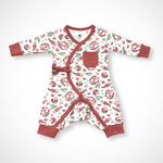 Otter Kimono Long Sleeve Romper | Organic Pima Cotton by Kolorful