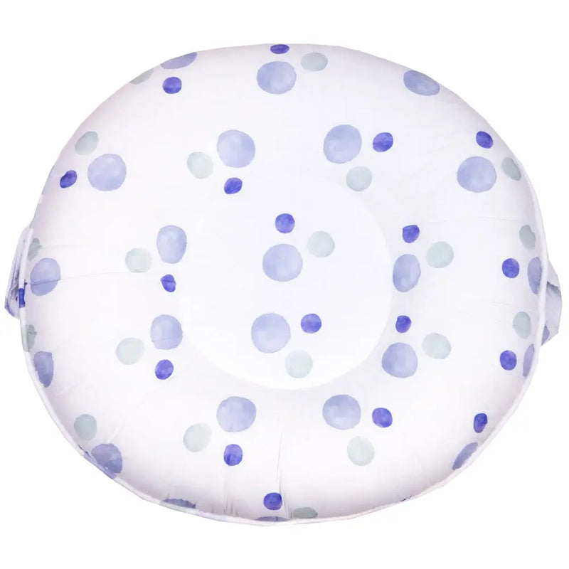 Oxford Blue Floor Cushion Goosewaddle® | Newborn Baby Blankets Toys Teethers Bibs & More