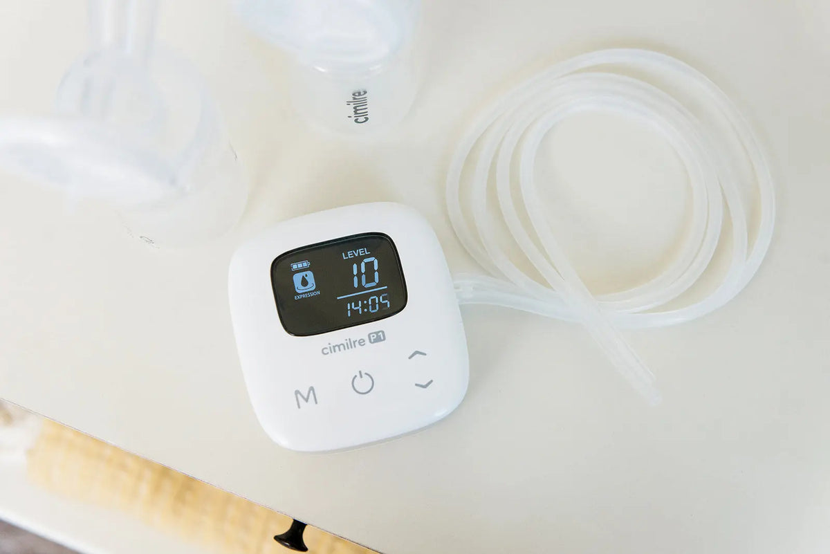 P1 Portable Double Electric and Rechargeable Breast Pump Cimilre Breast Pumps 